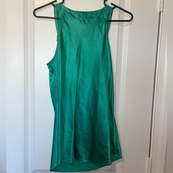 White House Black Market Silk Top (S) - Picture 4 of 4